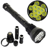 Super Bright Self Defence 12x XML T6 LED Flashlight