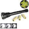 Super Bright Self Defence 12x XML T6 LED Flashlight