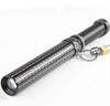 Telescopic Zoom Long Tactical Self Defense Flashlight