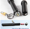 Telescopic Zoom Long Tactical Self Defense Flashlight