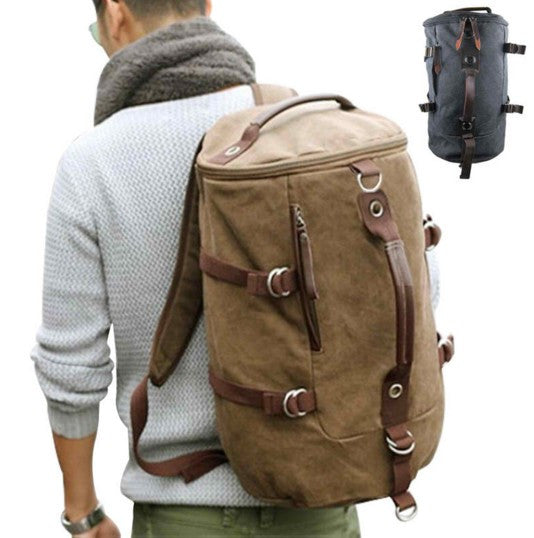 Man travel bag outdoor mountaineering backpack