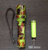 Camo Green CREE LED Bulb Self Defense Flashlight