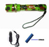 Camo Green CREE LED Bulb Self Defense Flashlight